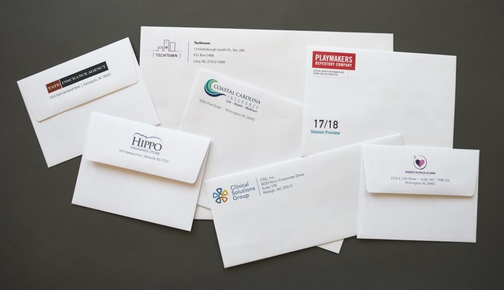 Envelope Printing Lichfield