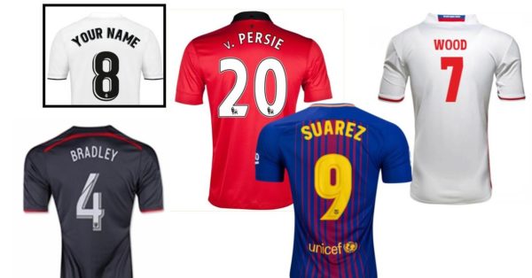 Football Shirt Printing Lichfield