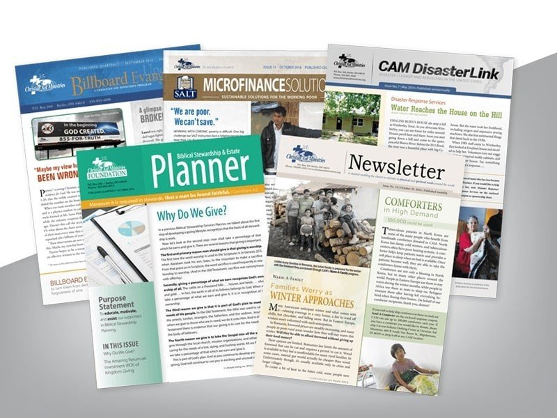 Newsletters Printing Lichfield.