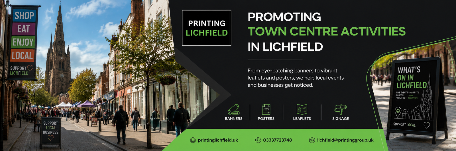 Promoting Town Centre Activities in Lichfield